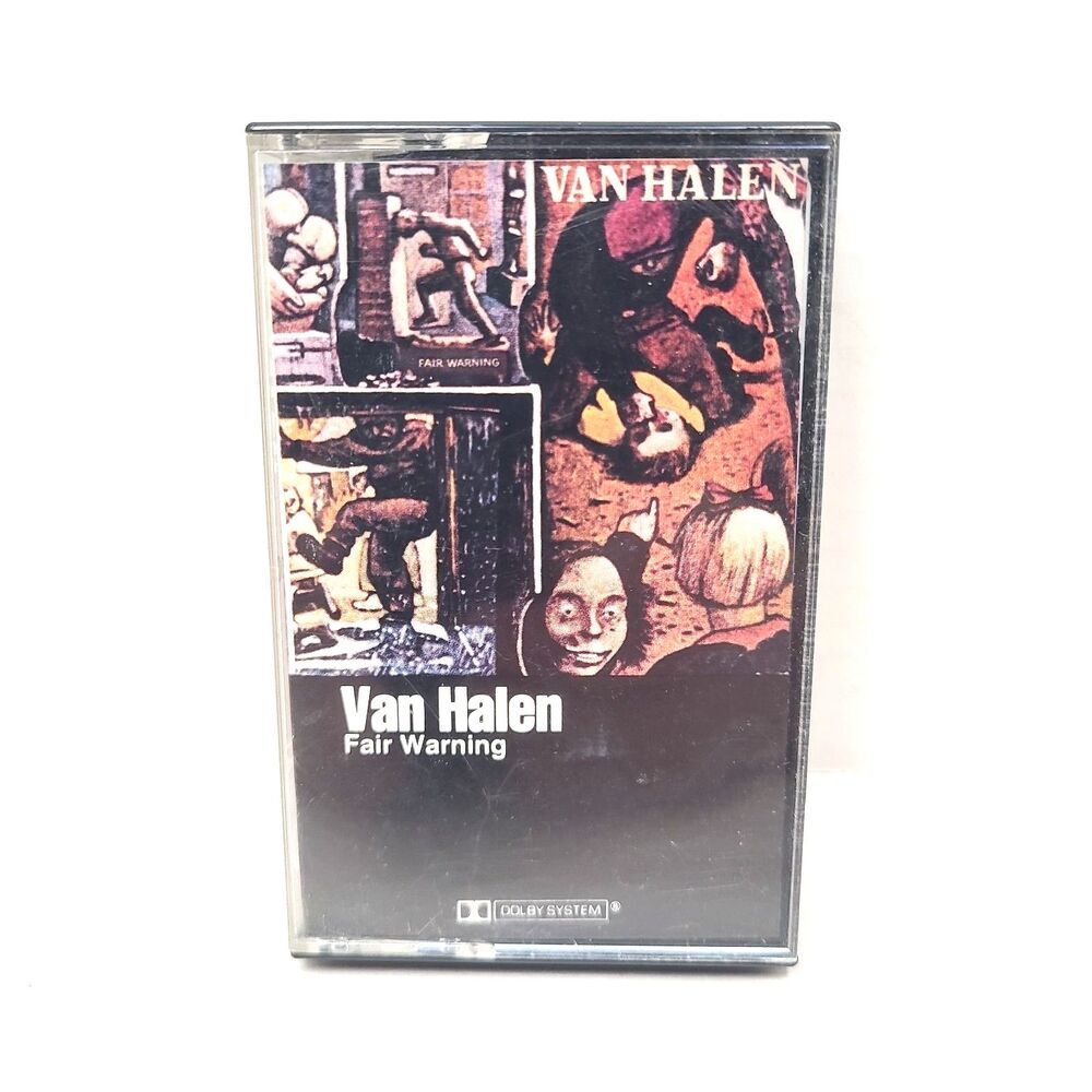 Fair Warning ] by Van Halen (Cassette, Warner Bros.)
